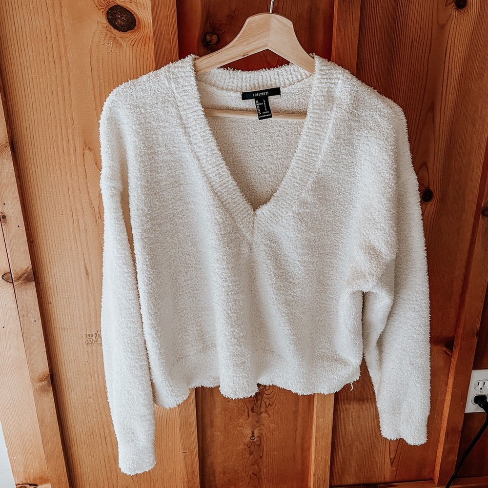 forever 21 cropped sweater
